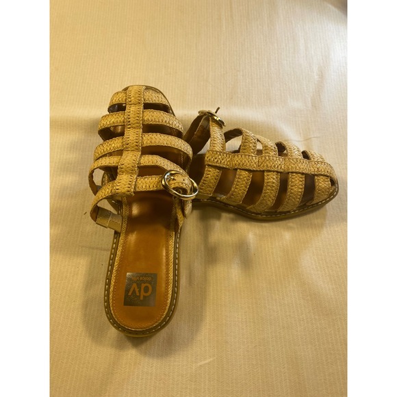 Dolce Vita Shoes - Dolce Vita Woven Raffia Fisherman Sandals Coastal Resort Boho WMS 10